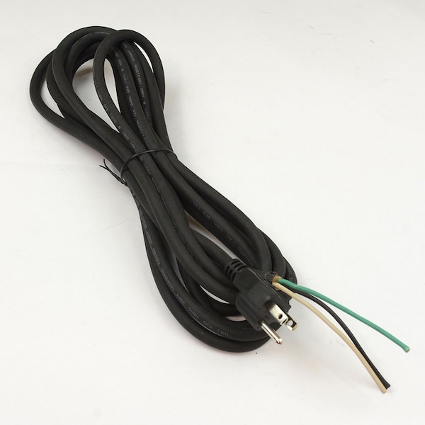 Superior Electric 25 Feet 16 AWG SJO 3 Wire 125 Volt NEMA 5-15P Electrical Cord EC163-25 - main